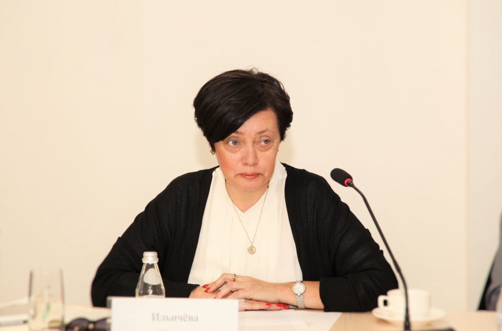 Жанна Ильичева на третьем заседании